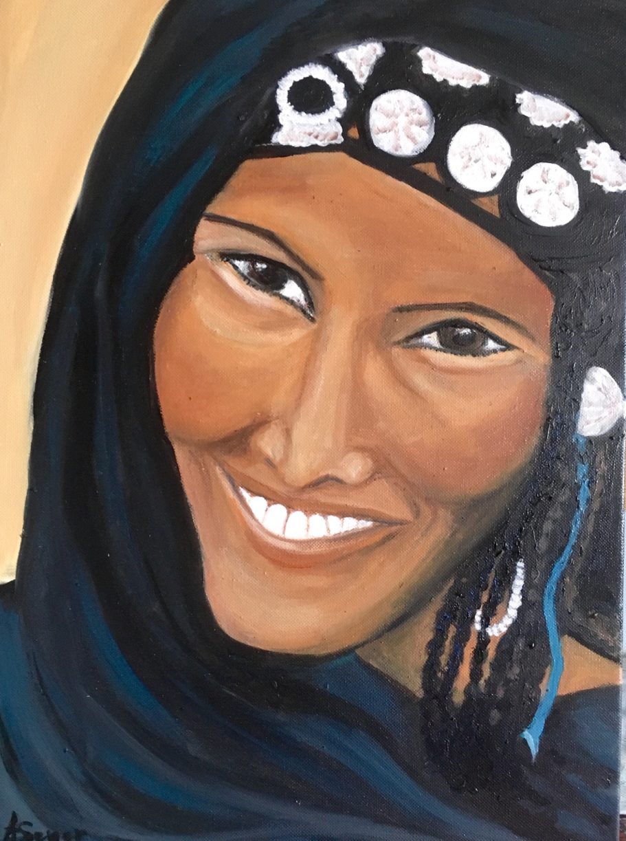 Jeune femme de Tombouctou (HsT 33x46) Jeune femme de Tombouctou (HsT 33x46)